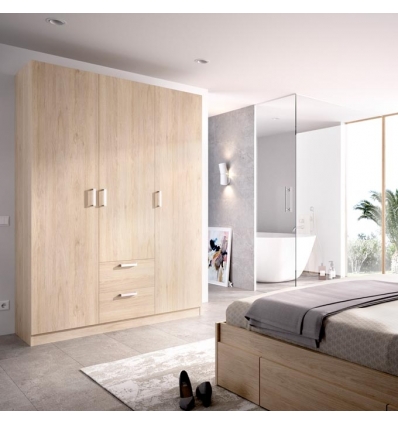 ARMARIO 3 PUERTAS Y 2 CAJONES FLOK